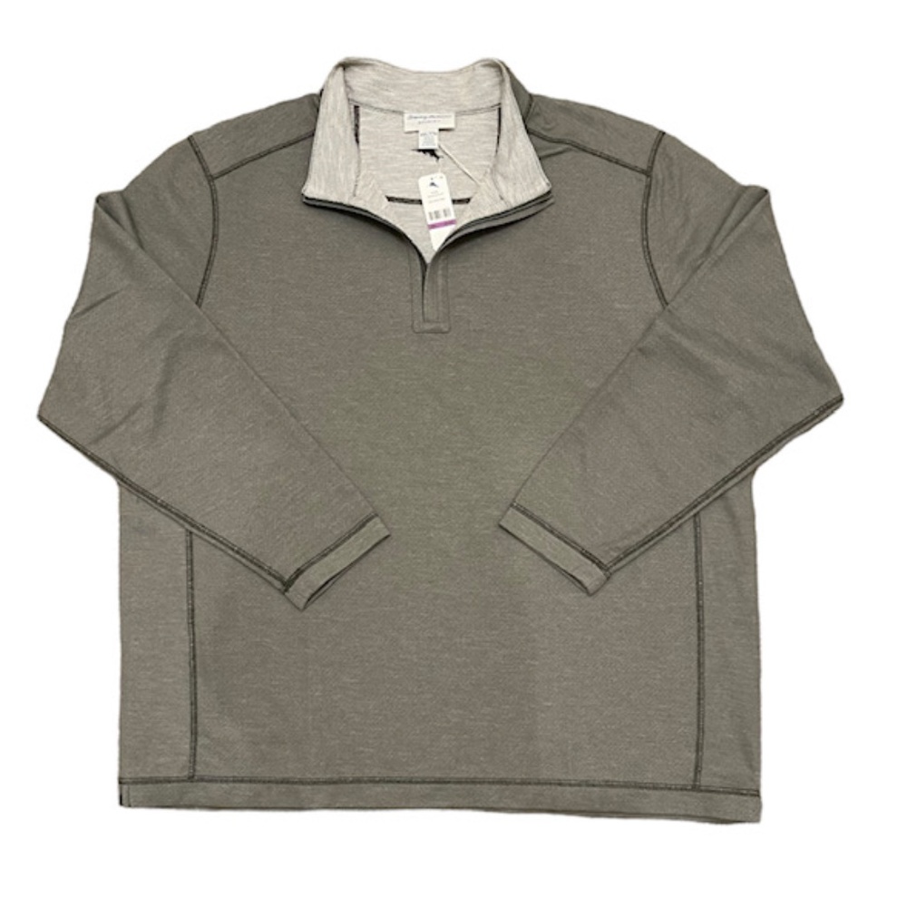 Tommy Bahama 1/4 zip sweatshirt NEW WITH TAGS
